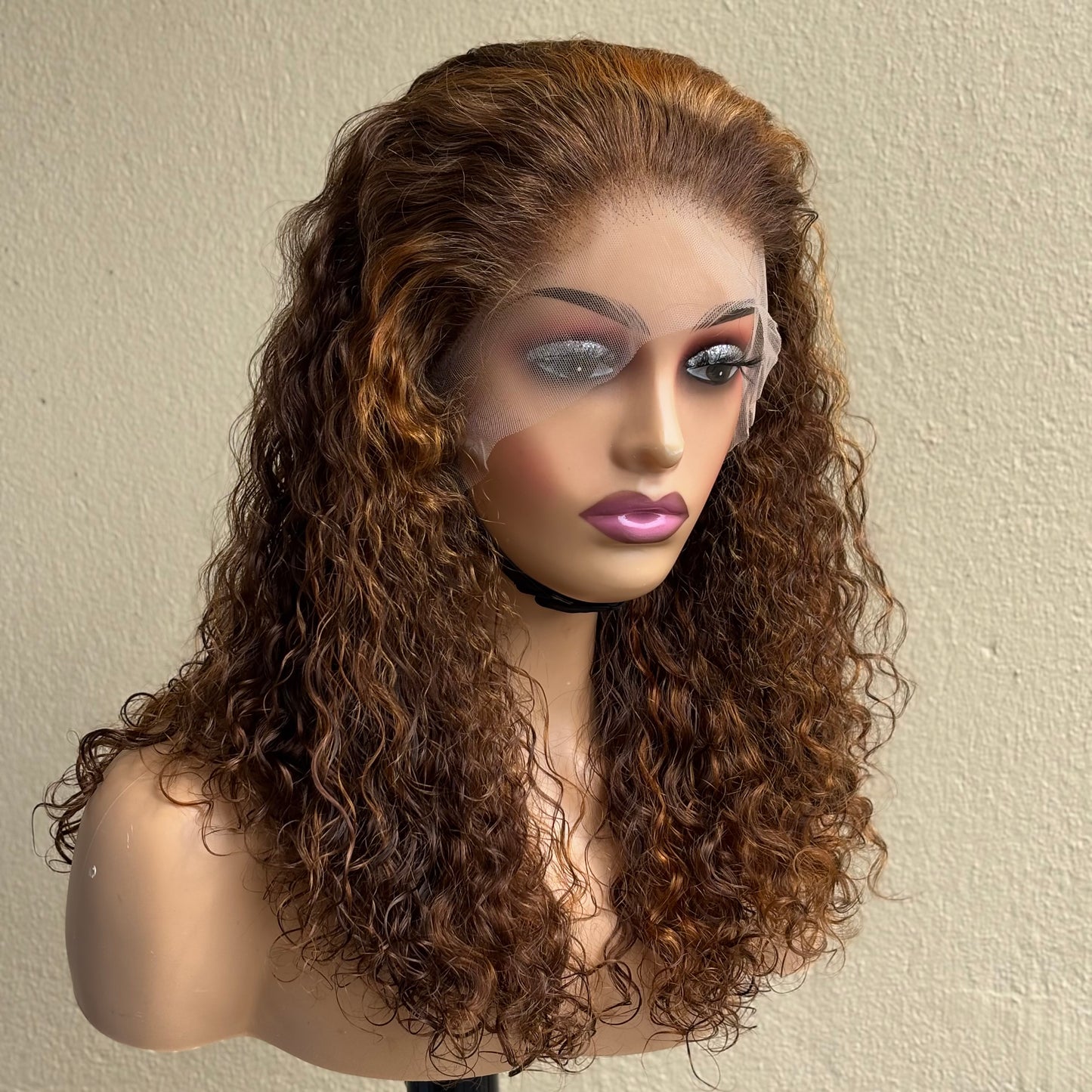 Brown Roman Curls
