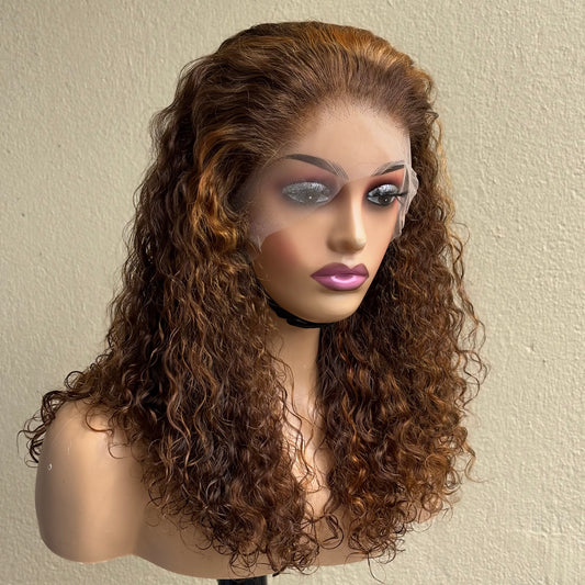 Brown Roman Curls