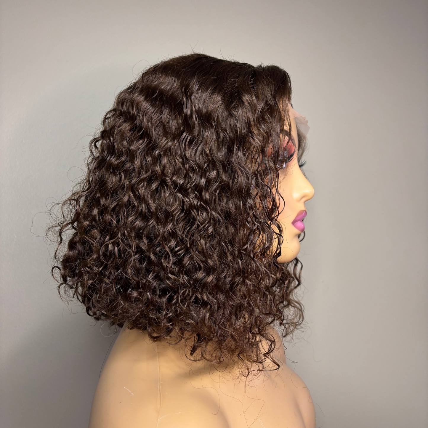 Brown Roman Curls (Glueless)