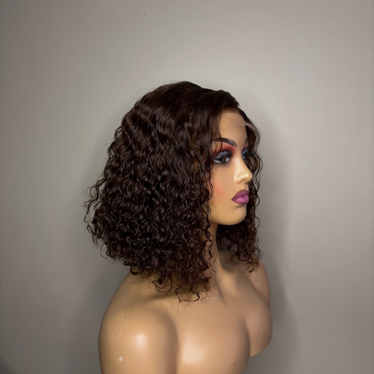 Brown Roman Curls (Glueless)